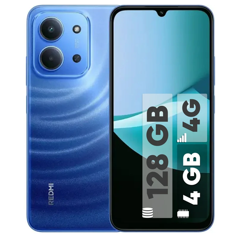 گوشی موبایل استوک شیائومی مدل Redmi 15C 4G دو سیم کارت ظرفیت 128 گیگابایت و رم 4 گیگابایت