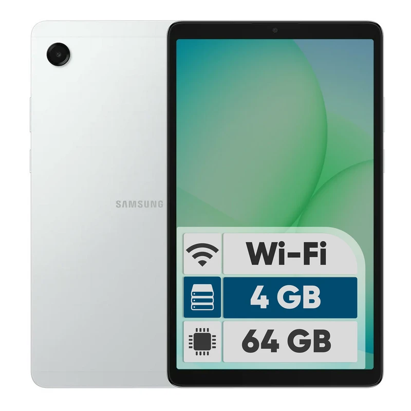 تبلت 8.7 اینچ سامسونگ مدل Galaxy Tab A11 Wi-Fi، ظرفیت 64 گیگابایت و رم 4 گیگابایت، رزولوشن دوربین 8 مگاپیکسل