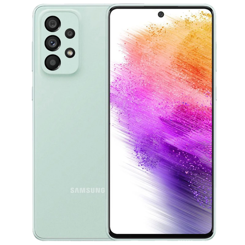 گوشی موبایل استوک samsung a73 5G دو سیم کارت با حافظه 128 گیگابایت و رم 8 گیگابایت